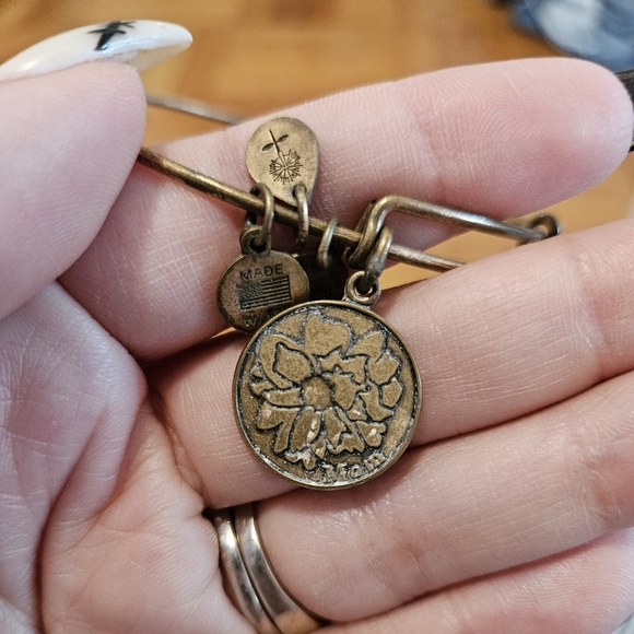 Alex & Ani Mom Bangle Bracelet - Picture 3 of 3